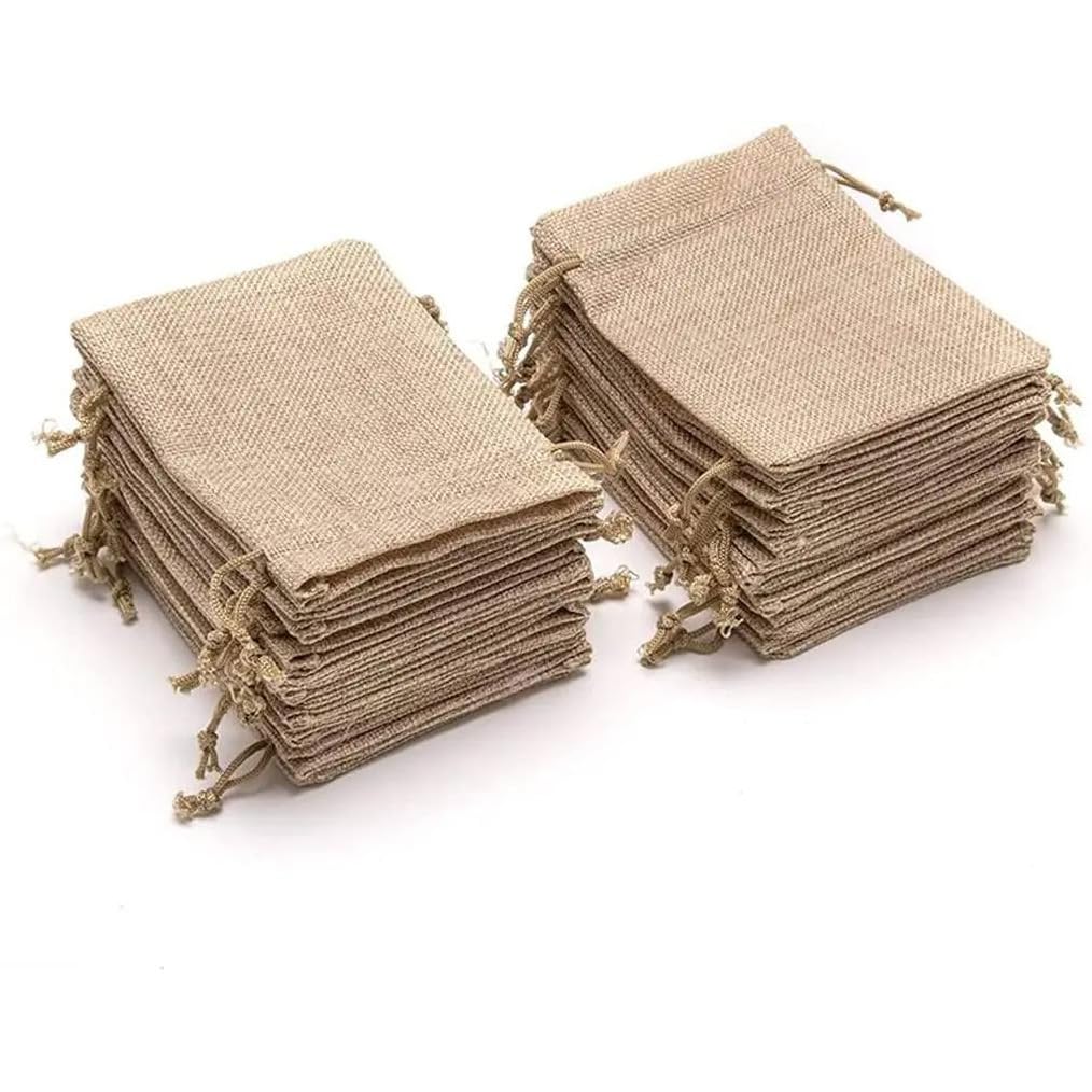 beingelegant Jute Burlap Potli Bag 10X14 Cms-Pack Of 75-Best For Jewelry Packaging, Return Gift Wrapping, Theme Party, Christmas Gift, And Ethnic Festivals Decoration,Natural (B0CQKD338L) Amazon Price History, Amazon Price Tracker