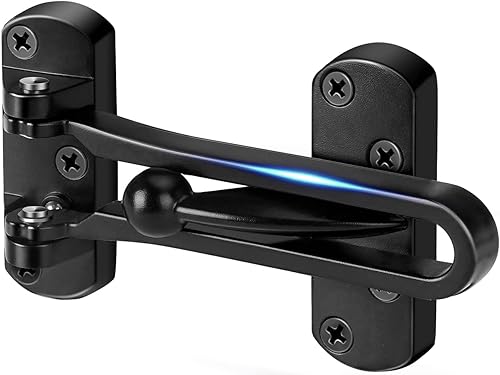 Pestillo de bloqueo de puerta de barra oscilante, barras deslizantes de seguridad para puerta para el hogar, hotel, cerraduras de seguridad a prueba