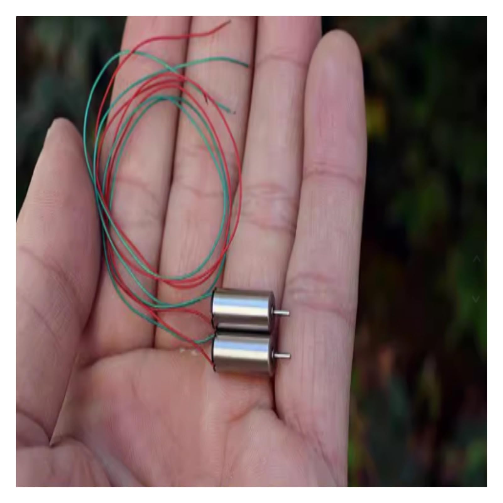 10/50/100 pezzi 6 * 14 mm Micro 614 motore senza nucleo DC 3,7V 53000 giri/min alta velocità coppia elevata for RC drone quadricottero per generatore fai da te(100pcs)