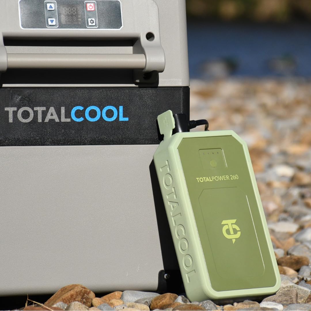 Totalpower 260 Portable Power Pack Off Grid Power Supply Lightweight Battery Power Pack Camping Fishing Backup Power Bank