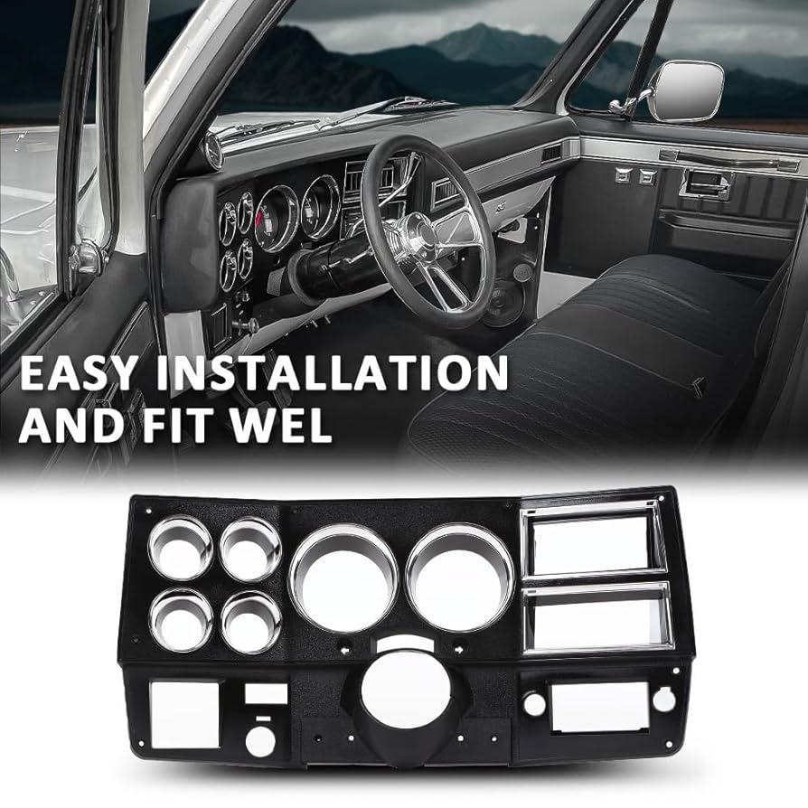 Amazon.com: G-PLUS Truck Dash Bezel Panel with A/C Wiper