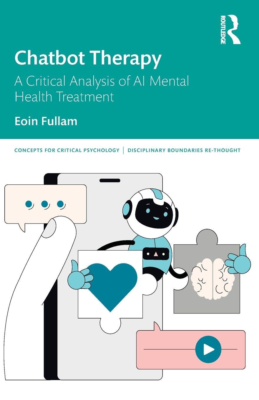 Chatbot Therapy by Eoin Fullam PAPERBACK 9781032957623