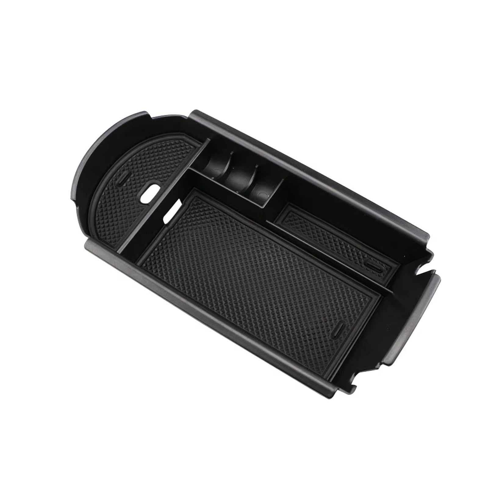 HNDZCYSMGS Boot Organiser Compatible With Toyota For C-HR 2016 2017 2018 2019 2020 2021 2022 Car Armrest Box Storage Center Console Organizer Container Holder Box Accessories(Black mat)