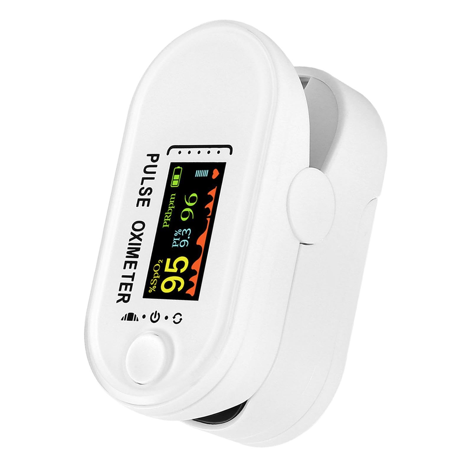 TRENDYNEST Finger Pulse Oximeter Blood Oxygen Saturation Meter White | Oximeters | Monitoring Systems | Medical Equipment | Lab & Life Science-image-10
