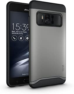 TUDIA ZenFone AR Case, Slim-Fit Heavy Duty [Merge] Extreme Protection/Rugged but Slim Dual Layer Case for Asus ZenFone AR (ZS571KL) (Metallic Slate) - coolthings.us
