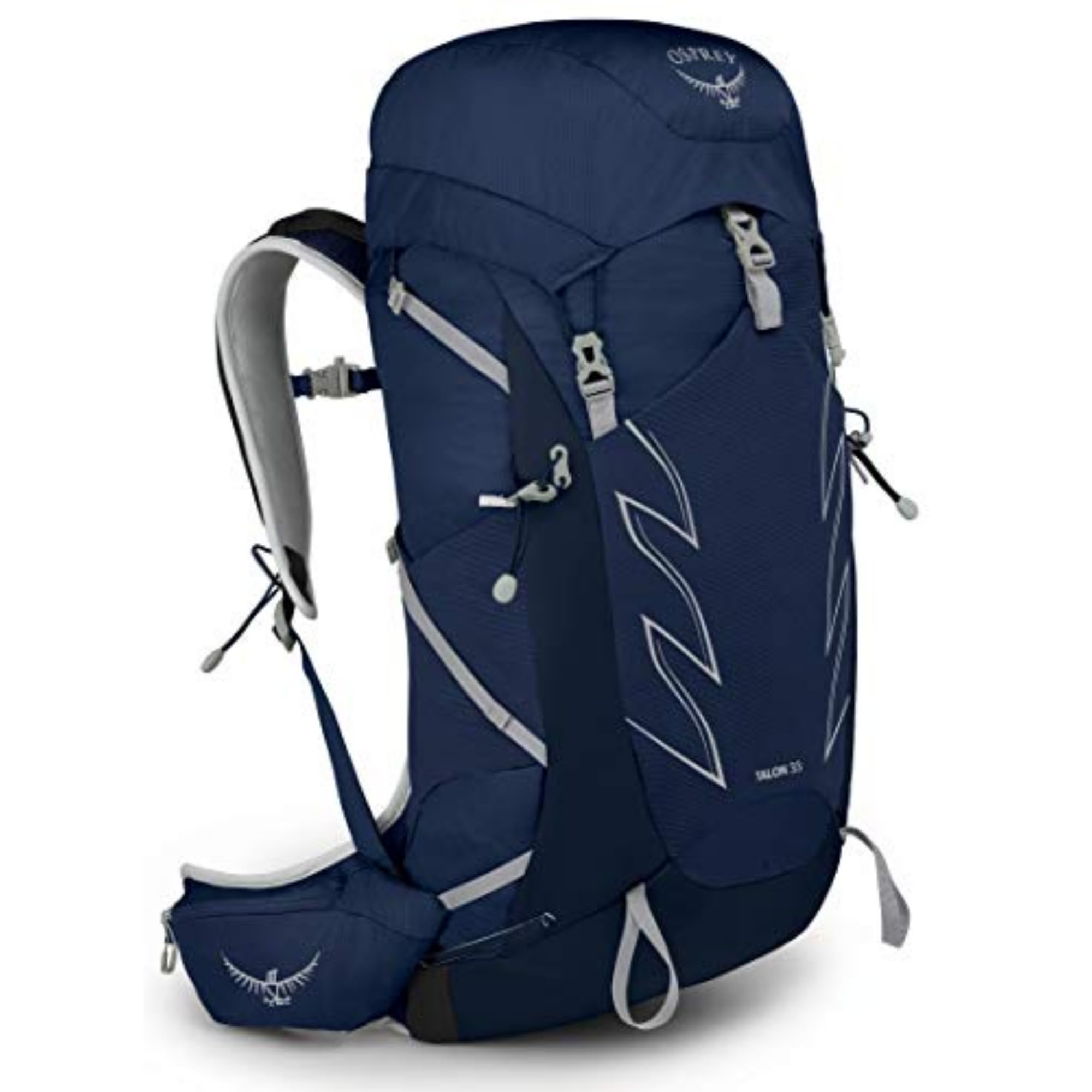 Osprey Talon 33L Men's Hiking Backpack with Hipbelt, Ceramic Blue, L/XL