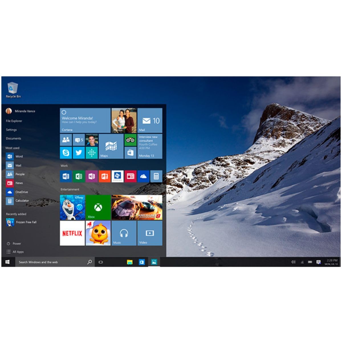 Microsoft Windows 10 Pro, 5PC, Licença Original com NFe - Cartão