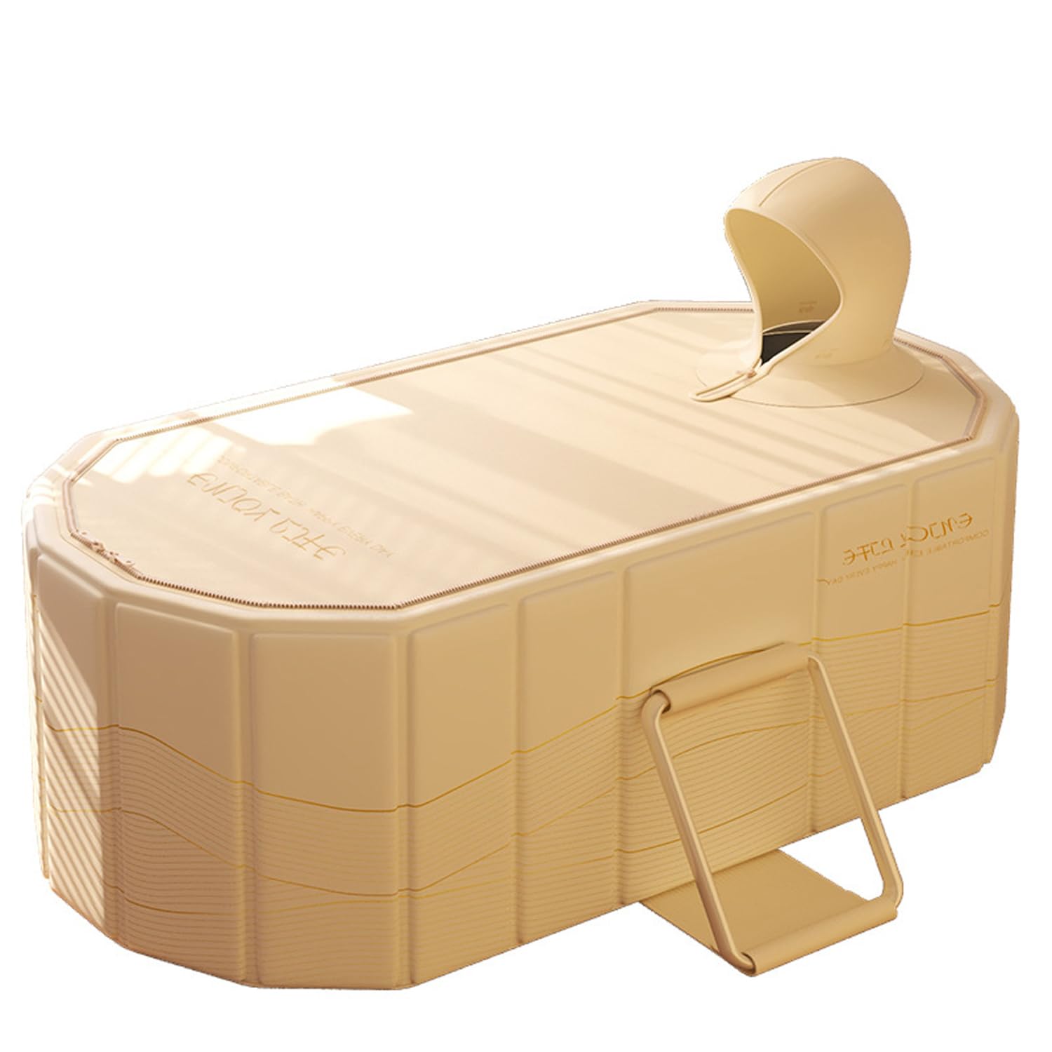 Foldable Bathtub for Adult Large 59'in Collapsible tub Portable