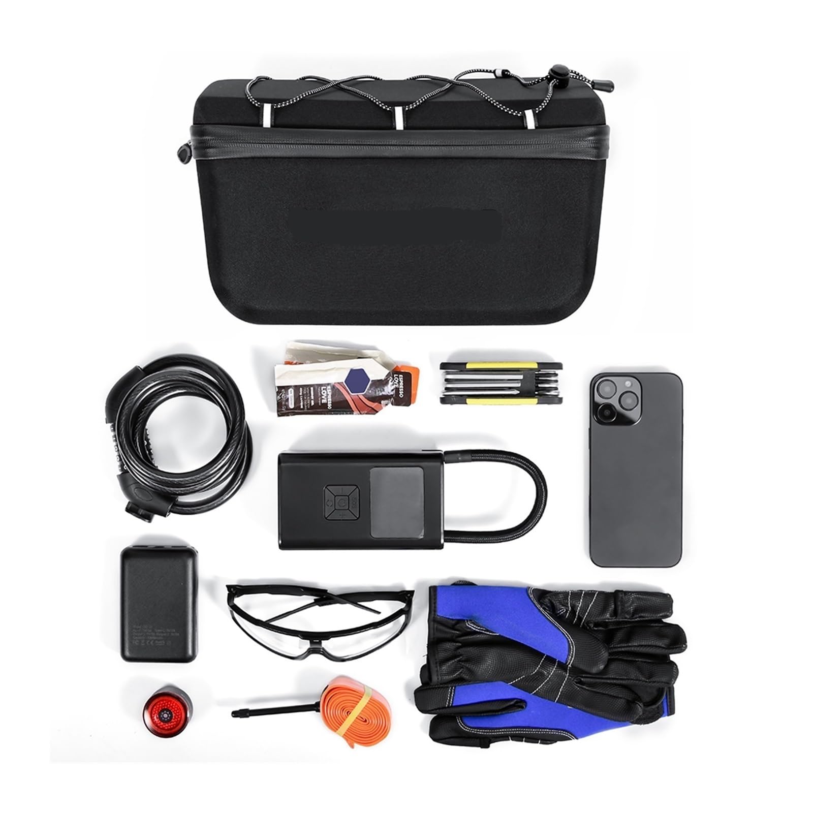 Borsa for bicicletta pieghevole multifunzionale da 1 pezzo da 5 litri | Trasporta oggetti for gli spostamenti quotidiani e i viaggi brevi in ​​bicicletta pieghevole.(BAG846-5L)