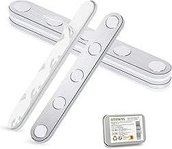 UTOMAG 4 Pièces Aimant Puissant Autocollant 68x10x2mm Aimants Neodyme Rectangulaires Adhesif Plat Magnetique Bande pour Maison Bureau, la Cuisine et la Maison, La Tableau Blanc Interactif