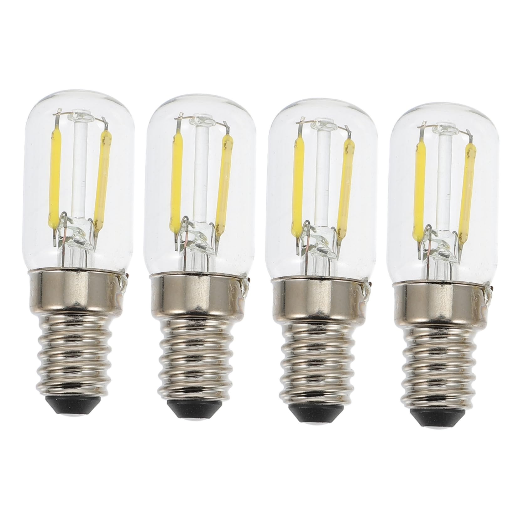 OSALADI 4 Pcs Refrigerator Dimmable Light Bulbs Light Bulb Fridge Bulb Led Fridge Light E Socket Bulb E14 Light Bulb Dimming Light Bulbs E14 Base Bulb Led Bulb Mini Working Lamp