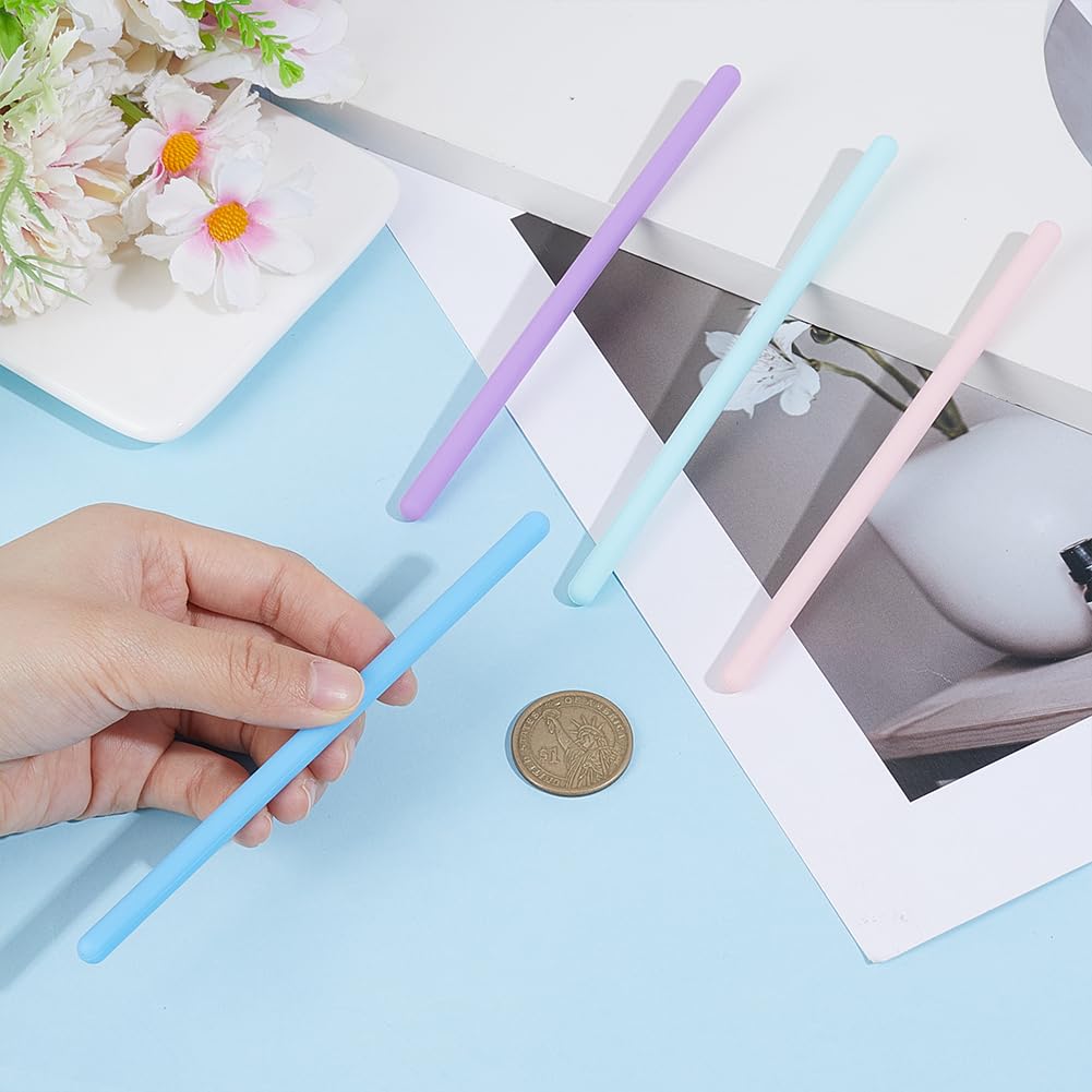 DELORIGIN 4Pcs Mahjong Tile Takers Silicone Tile Grabbers Sticks to Reach Pass Pick up Mahjong Accessories Gift - Image 3