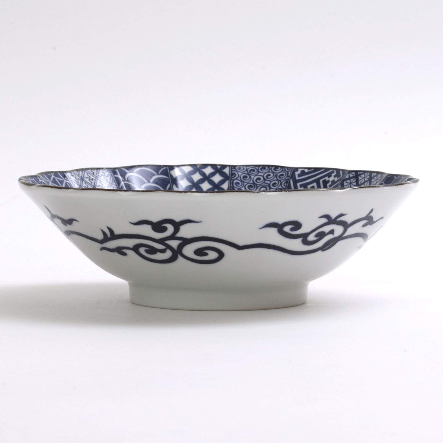 Amazon.co.jp: ブルーム(Bloom) 大鉢 染付祥瑞 直径25cm 61042