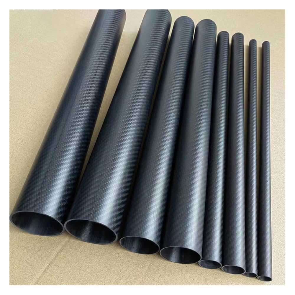 Tubo de Fibra de Carbono Tubos de Fibra de Carbono Mate de Sarga(10x8x500mm)