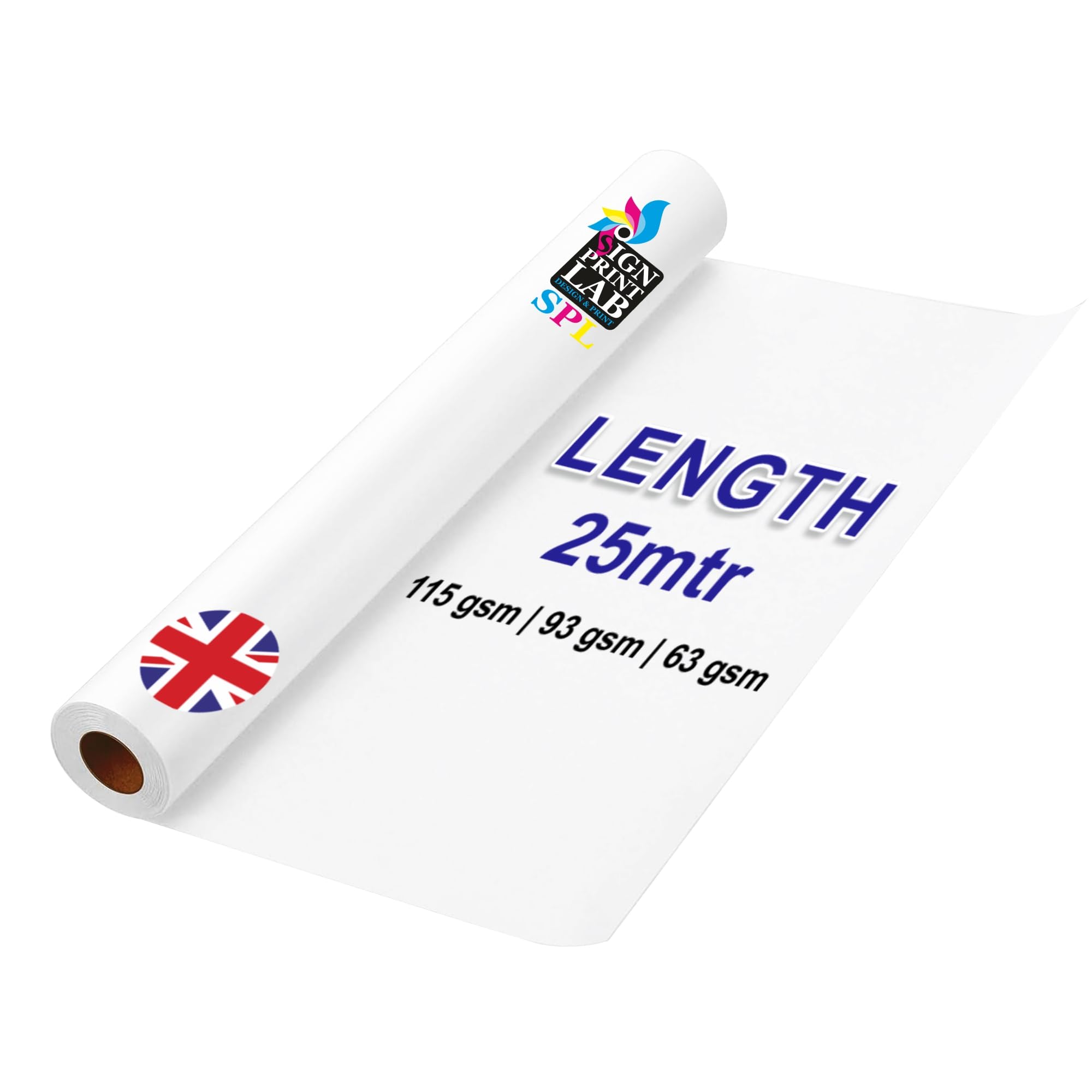 Tracing Paper Roll 93gsm – 1016mm x 25m | White Translucent Drafting Paper for Sketching, Pattern Making & Architecture | Ideal for Arts & Crafts