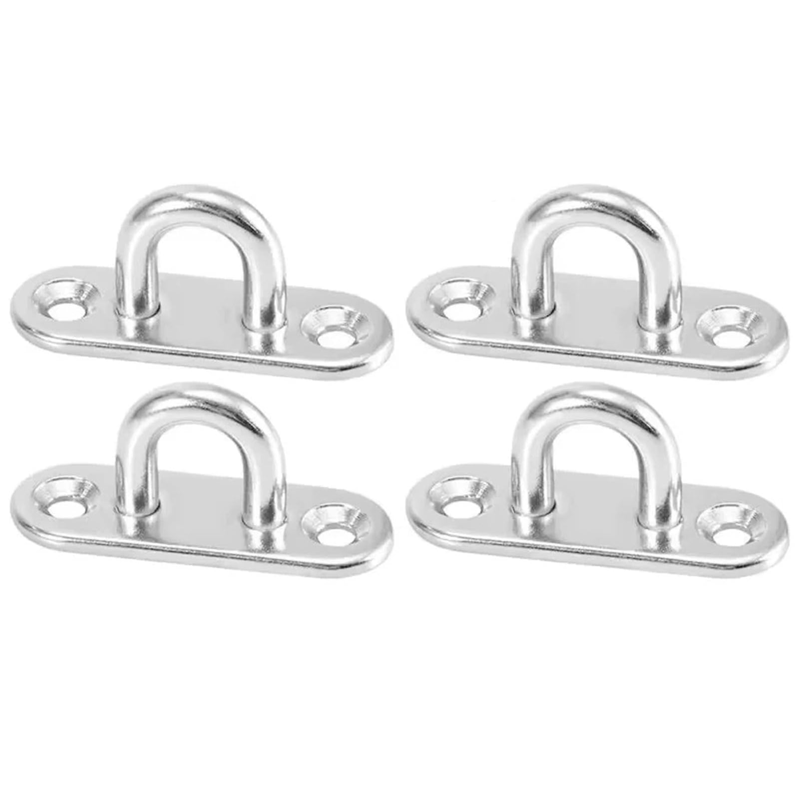 WENYOG Eye Plate 304 Stainless Steel U-Shaped Door Buckle Ceiling Hook Trapeze Hook Marine Hardware Accessories
