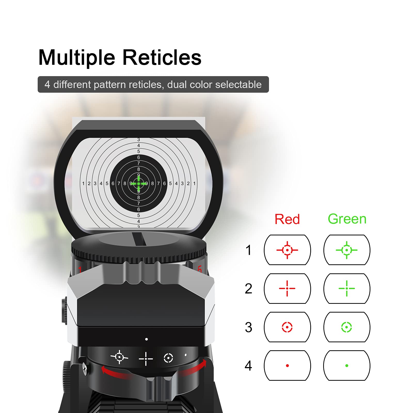 トイガン ELECTRO-DOT SIGHT Electro DOT Sight Field Sport Red and Green Reflex Sight