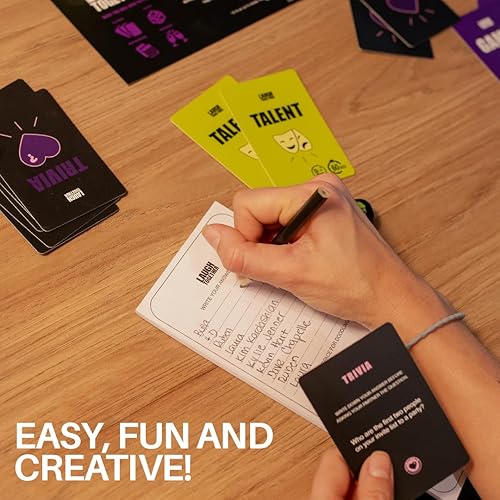 Miniatura 8 de Why Don't We Why Don't We Laugh Together - Juegos para parejas con 200 cartas talentos, juegos, curiosidades  Gana premios divertidos para 2