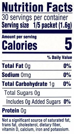 Crystal Light Iced Tea Drink Mix, Natural Lemon Flavor (12-Quart), 1.4-Ounce Packages (Pack of 4)