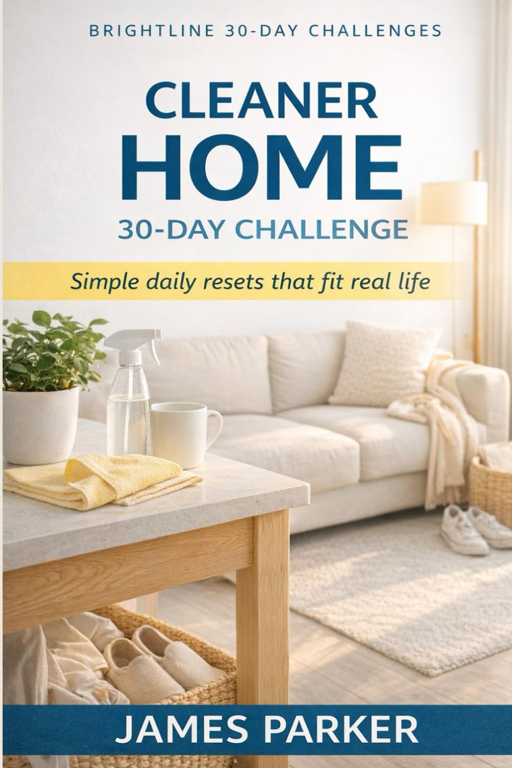 30-Day Cleaner Home Challenge: Your 30 Day Reset for a Cleaner Home and a Clearer Mind (Brightline 30-Day Challenges)