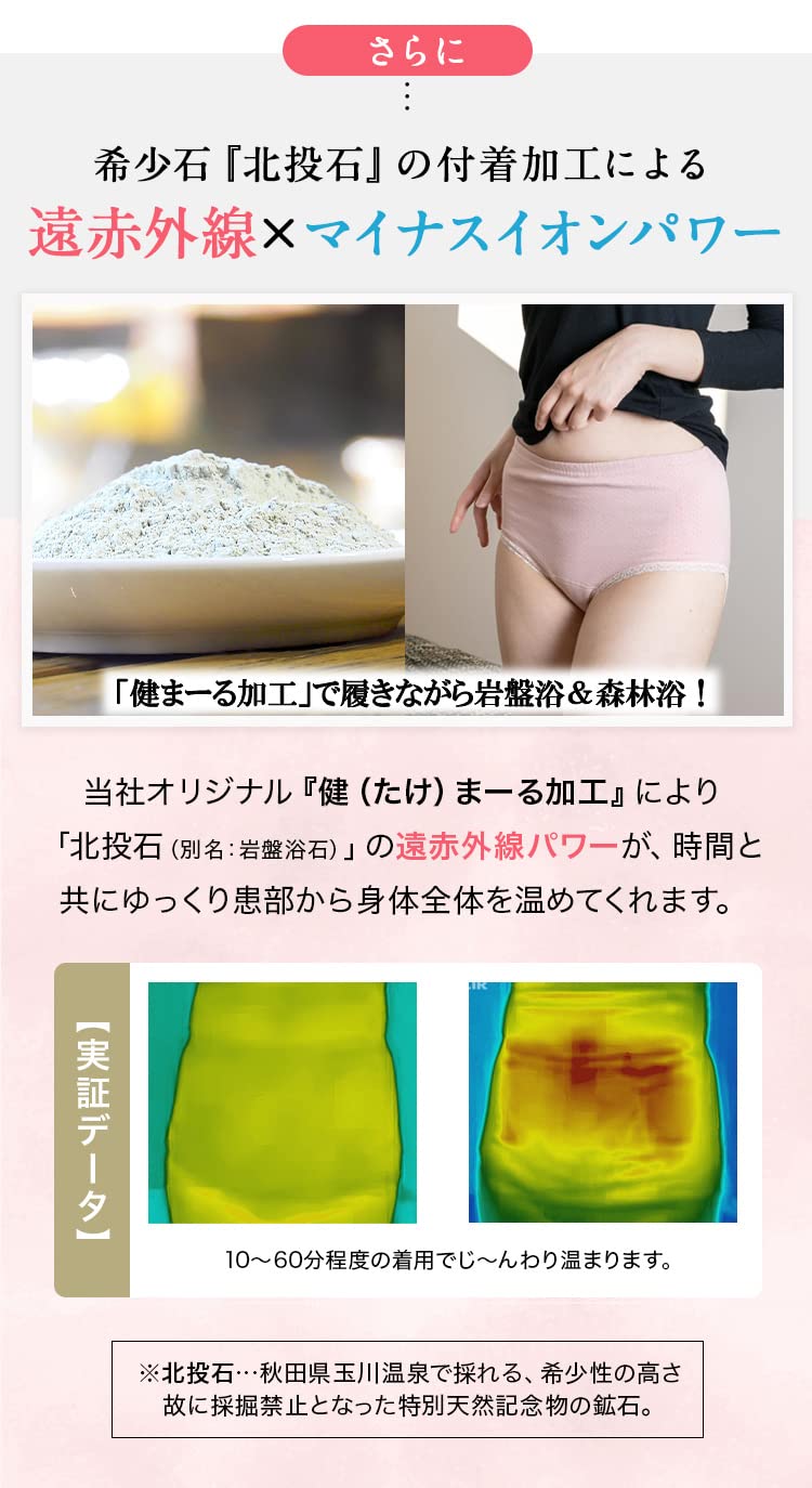 赤外線パンティー Amazon.co.jp: 岩盤浴 裏地赤 レディースショーツ (M) 1116-A-D : ファッション