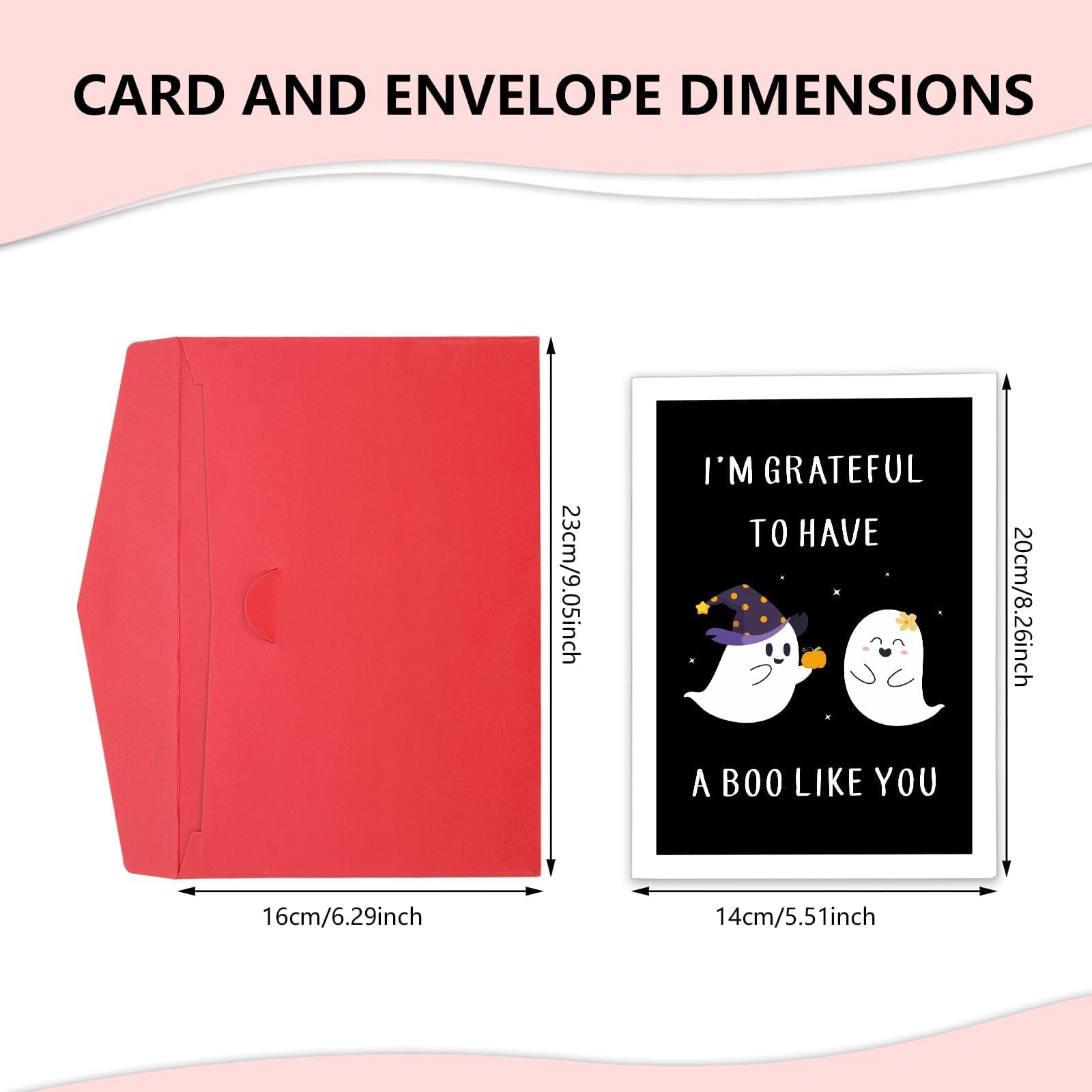 Halloween Card, Boo Basket Stuffers For Women Men, Anniversary Card For Boyfriend Girlfriend, Sweetest Day Party Favors Cards Bulk, Boo Basket Stuffers For Teens Girls Boys Adults, Fall Gifts For Women-373294