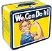 Aquarius Smithsonian Rosie We Can Do It Tin Large Tin Fun Box