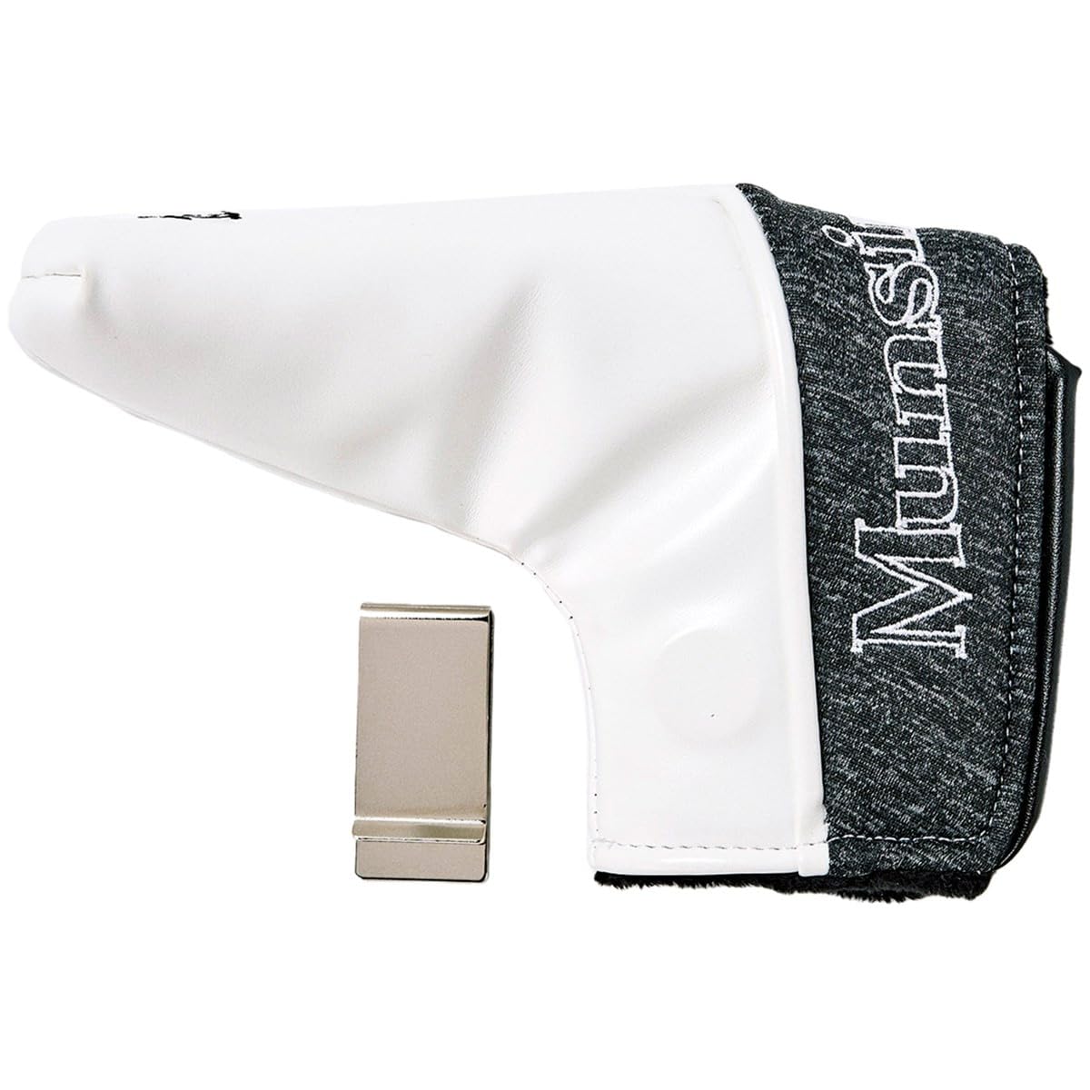 [マンシングウェア]定番 パターカバー ピン型 マレット型 マグネット式 ゴルフ MQBXJG51 WH00(ホワイト)