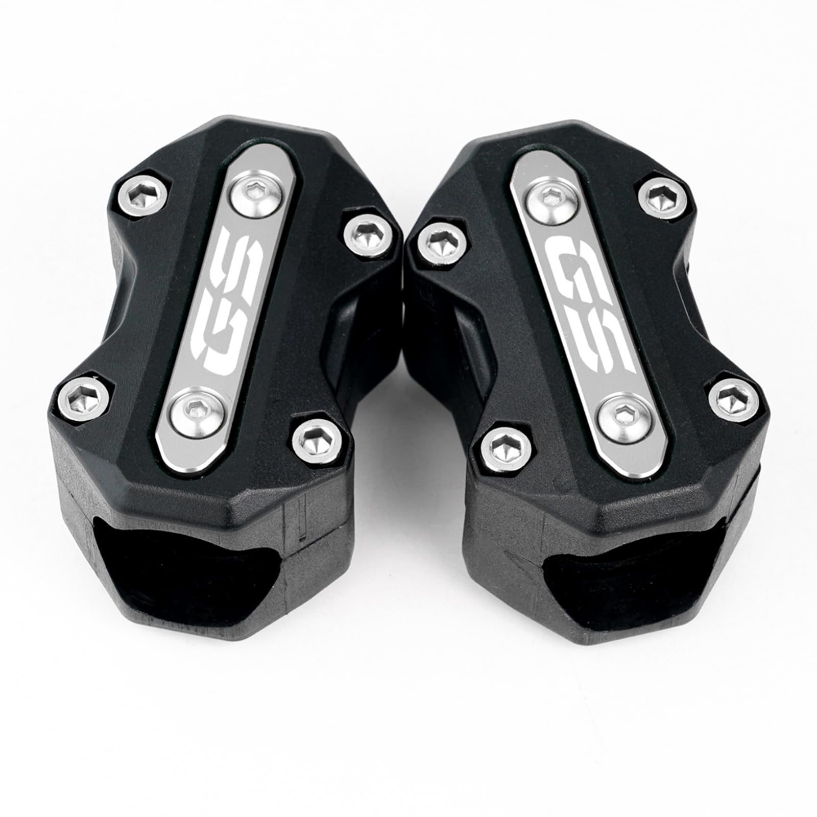Universale Accessori moto per R1250GS R1200GS LC ADV F850GS F750GS F650GS G310GS Barra Anticollisione Protezione Paraurti Blocco Decorativo (Grigio)