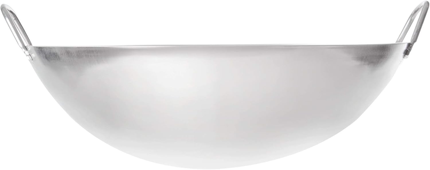 Town Food Service 14 Inch Stainlees Steel Cantonese Wok (Non-Cook)