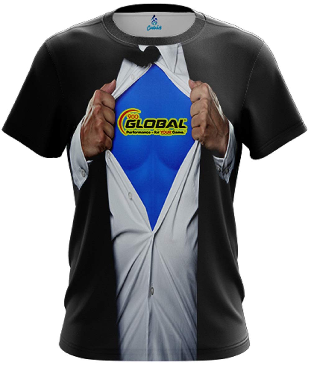 CoolWick 900 Global Mens Super Hero Bowling Jersey