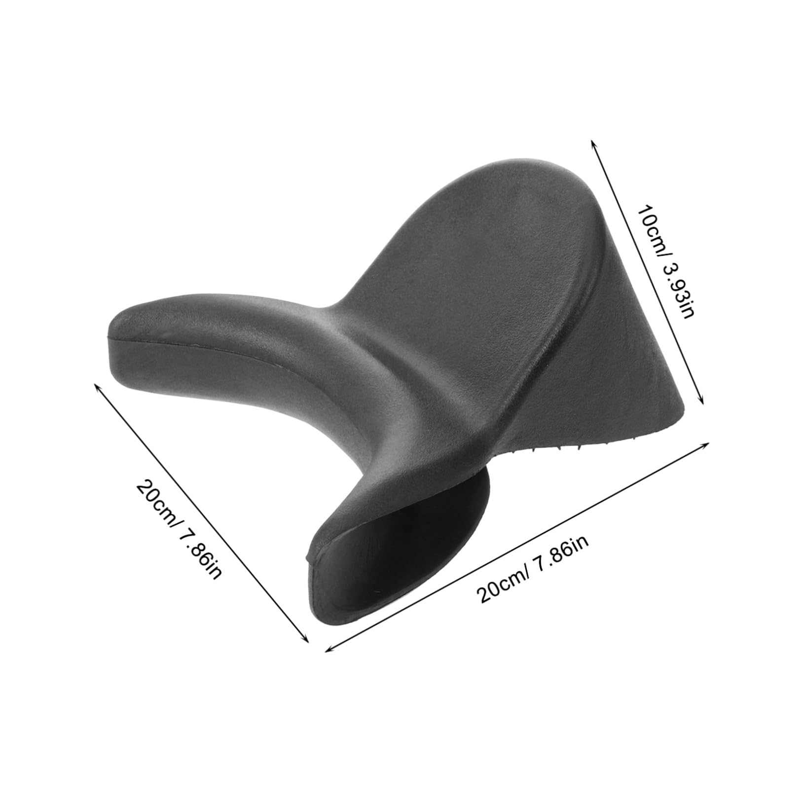 COLLBATH Almohada para Cuello Lavacabezas de Silicona Cojín Ergonómico para Cama Champú de Peluquería Reposacabezas Cómodo y Resistente para Salón Spa