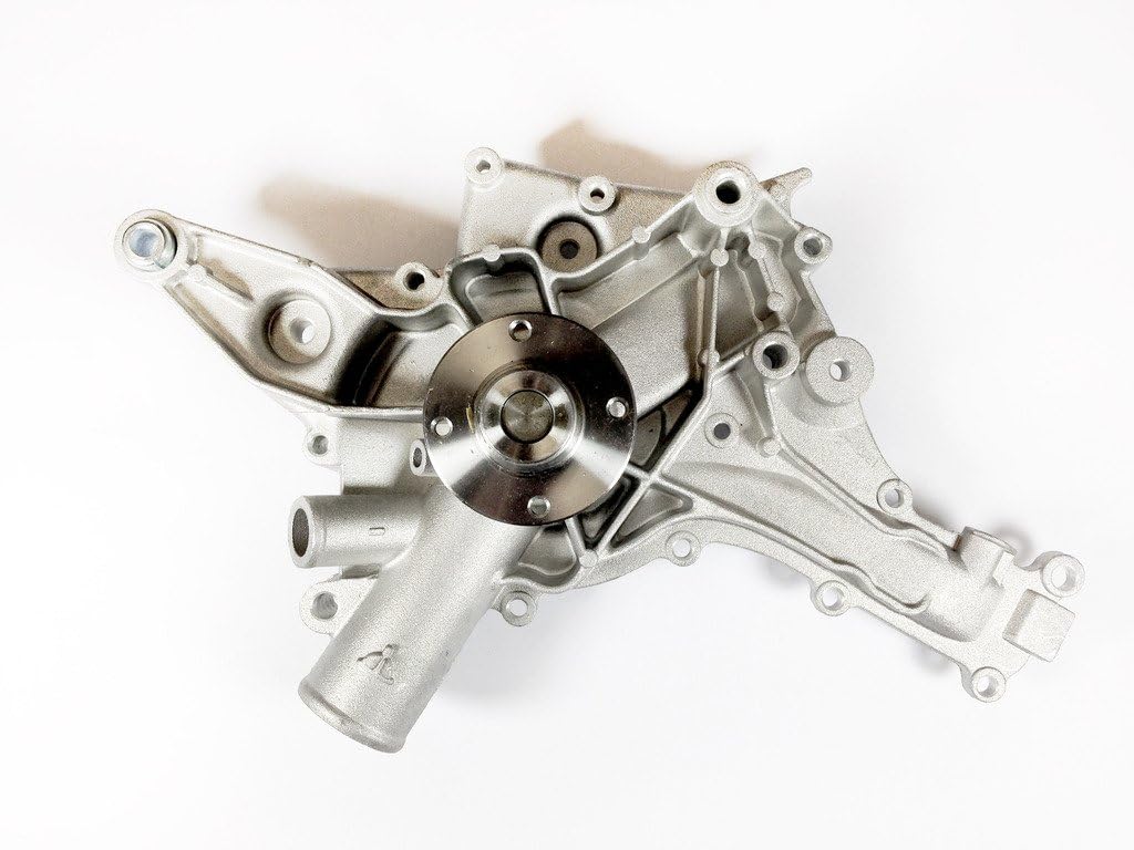 OAW BE2250 Water Pump for Mercedes-Benz and Chrysler Crossfire with 2.6L 2.8L 3.2L 4.3L 5.0L. 2 hose Connection, C 240, C 280, C 320, C 43 AMG, CL 500, CLK, CLS 500, E, ML, R 500, S, SL 500, SLK 320