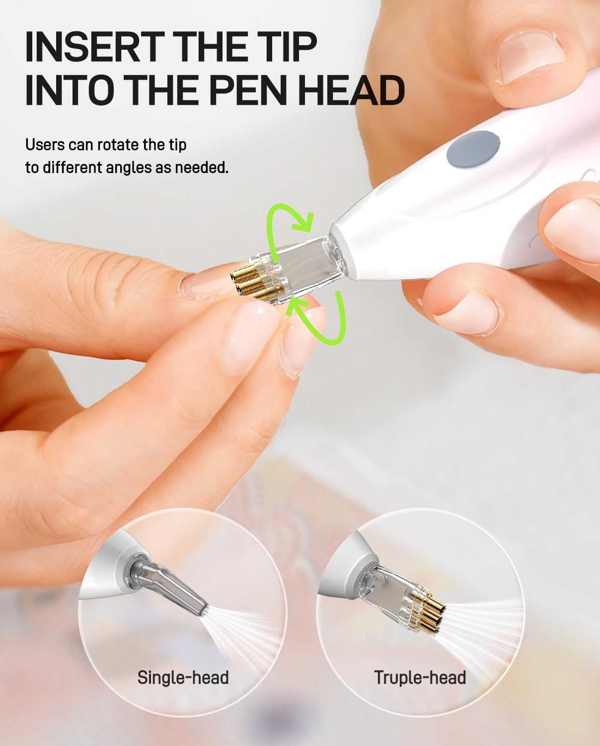 YOFIGO Stylo de peinture diamant électrique rechargeable