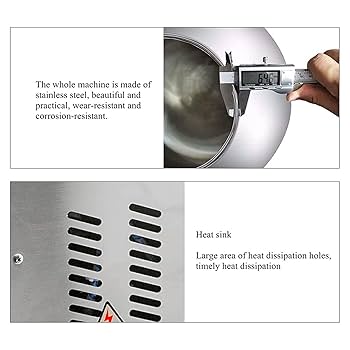 Amazon.com : HUMNZR Sugar Coating Machine, Small Commercial