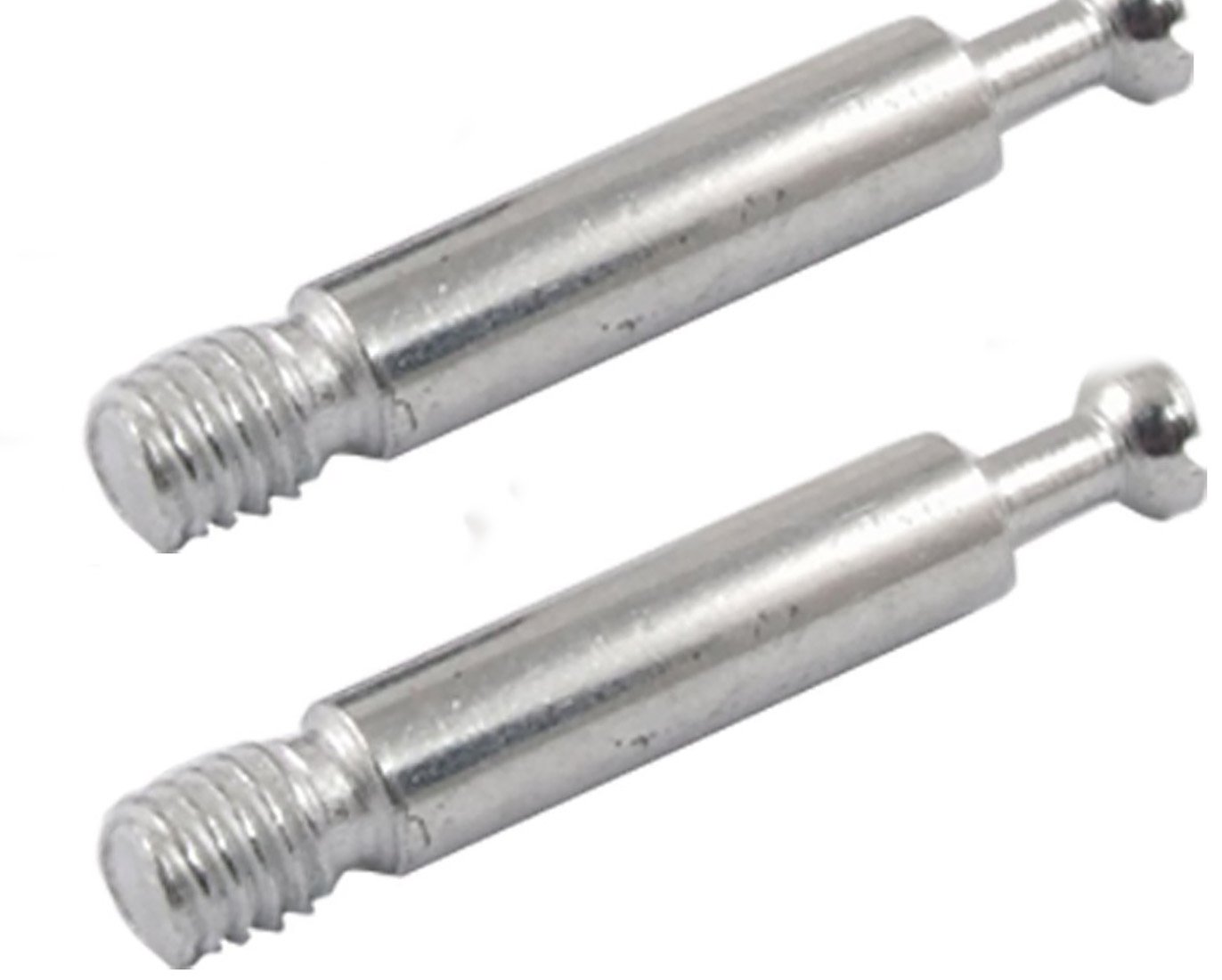 Flyshop 10 Sets Self Tapping Furniture Cabinet Connector Connection Fittings # 1518 (15 X 14mm) Cam Lock With M6 Thread 45mm Plug Length