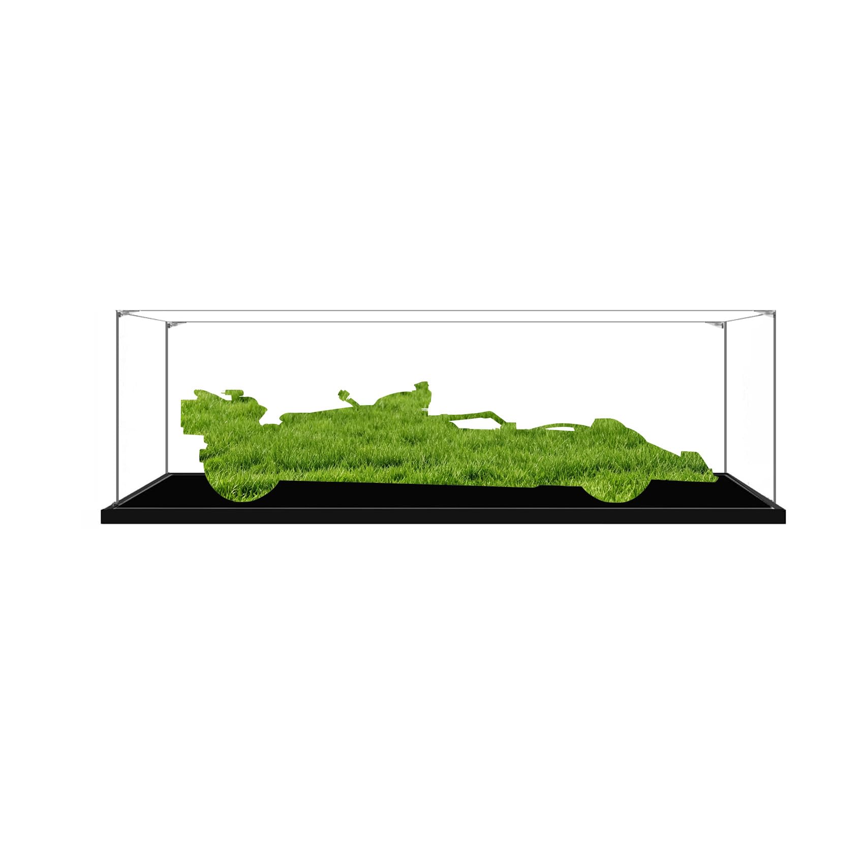 Transparent Acrylic Display Case for Lego 42240 Racing Model, Clear Box, Storage Box, Dustproof Box (Model not included) (2mm)