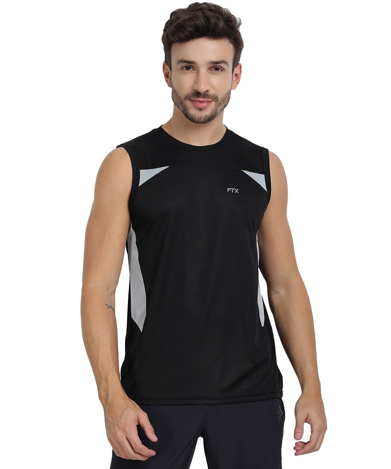 FTXMen's Solid Regular Fit T-Shirt