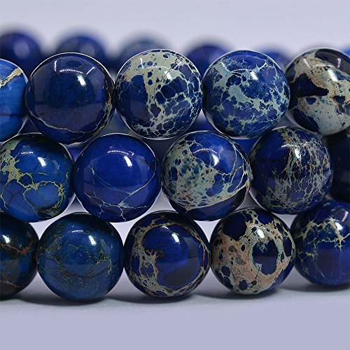 Image of Justinstones Gem Semi Precious Gemstone 8mm Round Beads Stretch Bracelet 7 Inch Unisex