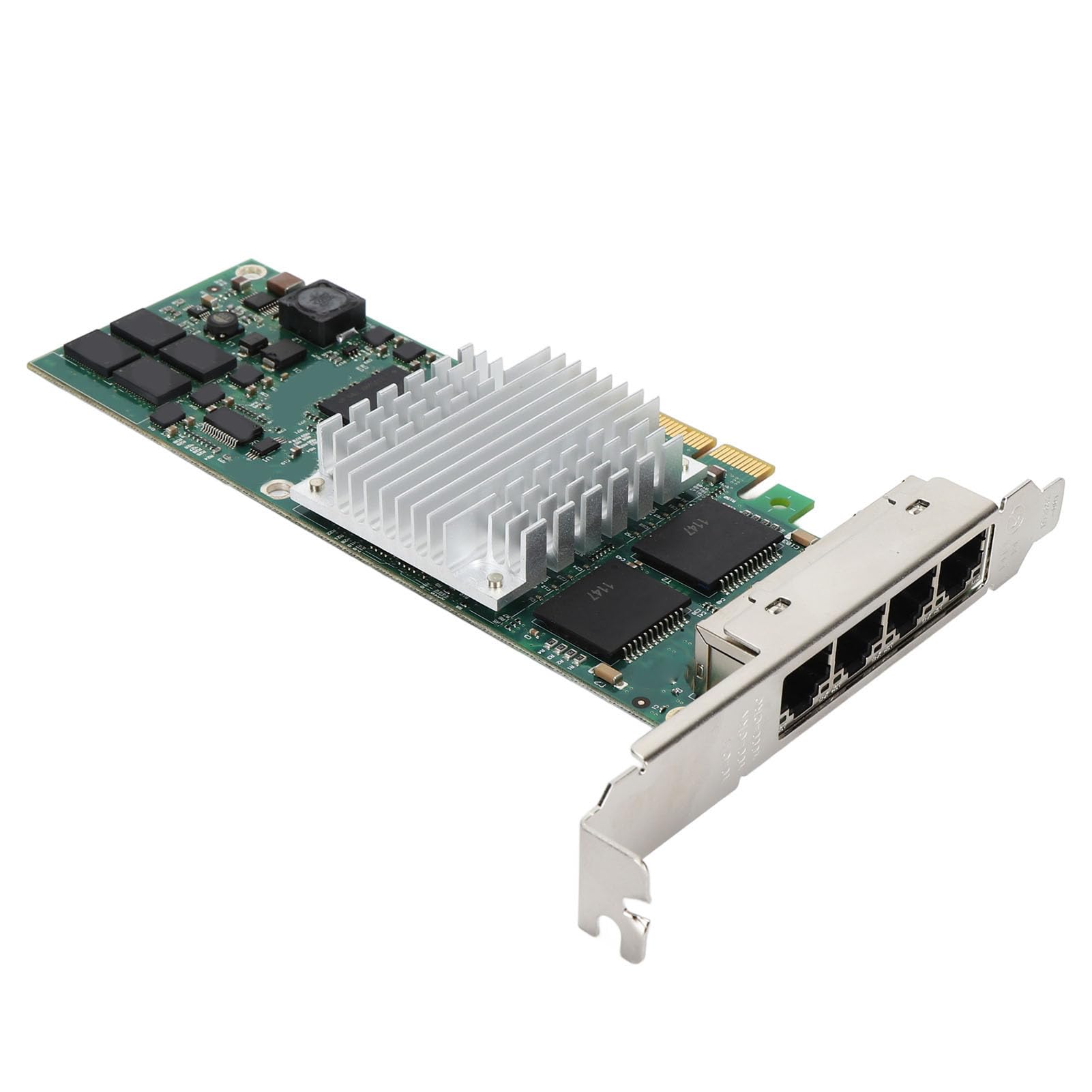 Cocoarm Carte Réseau Gigabit à Quatre Ports, PCIe X4 10/100/1000Mbps