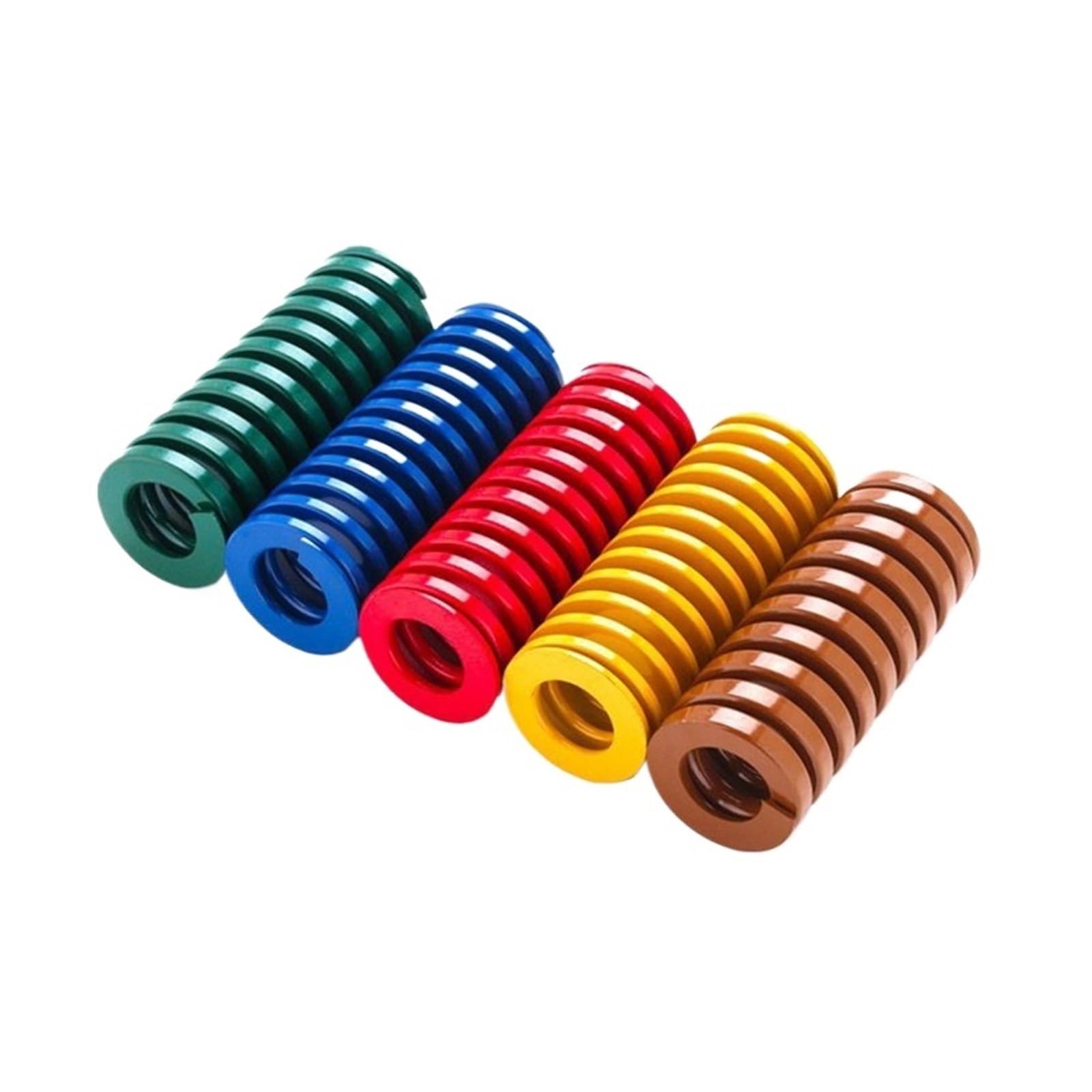Ressort pour moule 3D Lot de 4 ressorts de compression en acier allié, diamètre extérieur 20 mm, diamètre intérieur 10 mm, longueur 20 à 200 mm(20x10x45mm,Green)