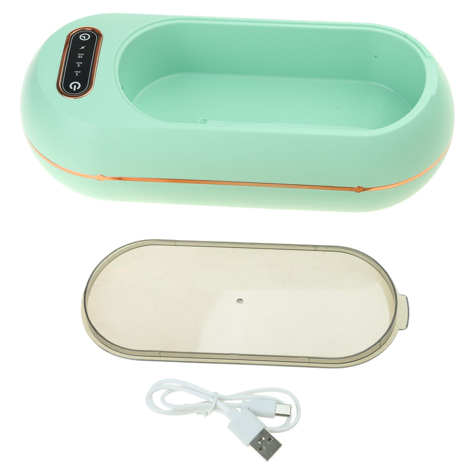 Tsophreniq Efficient Jewelry Cleaner Glasses Cleaner Efficient Jewelry Cleaning Machine Eyeglass for Watch