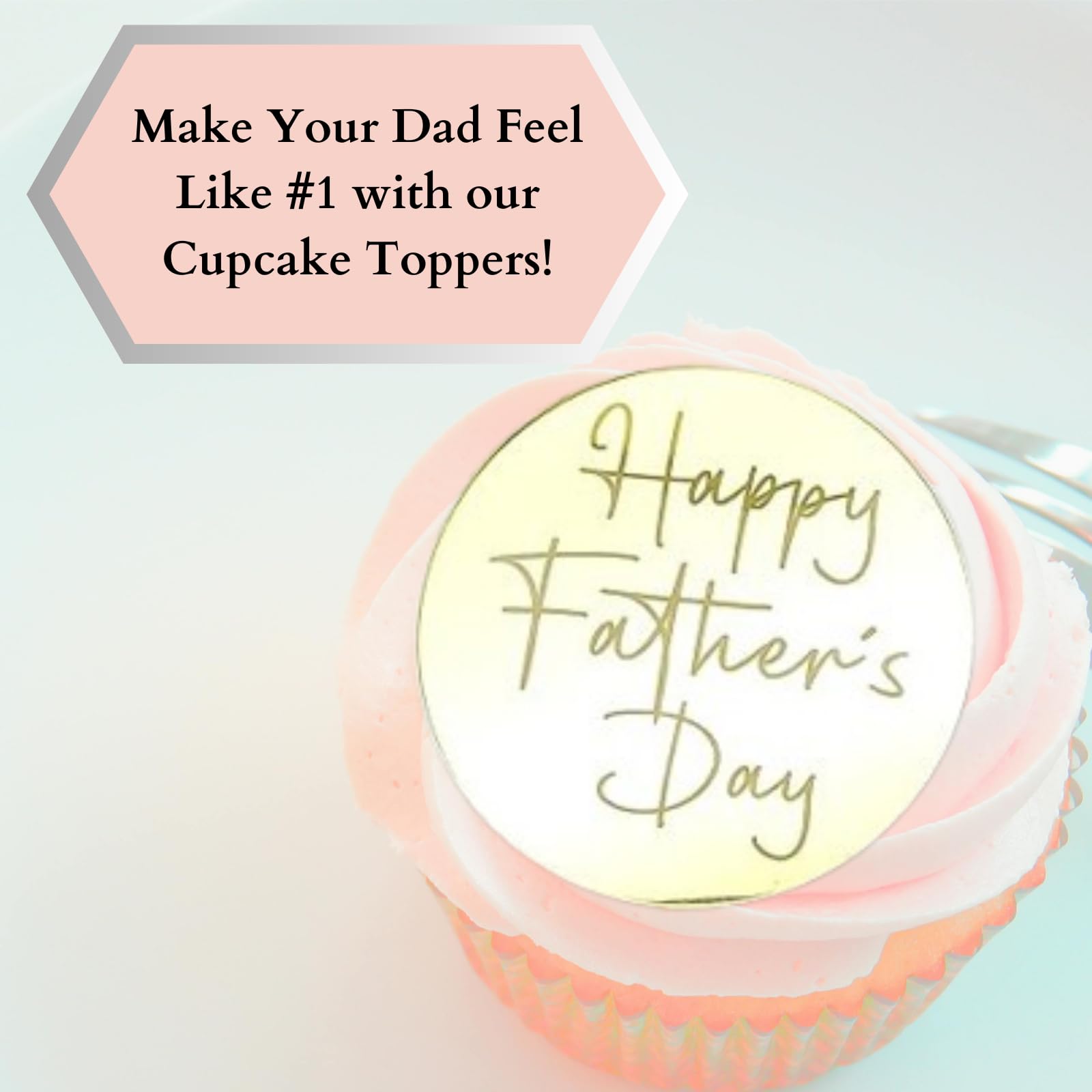 Decorazioni per torte commestibili per la festa del papà, Happy Father's Day, Cupcake e Cake Toppers, Decorazioni per torte commestibili, Decorazioni per feste per la festa del papà - Italia