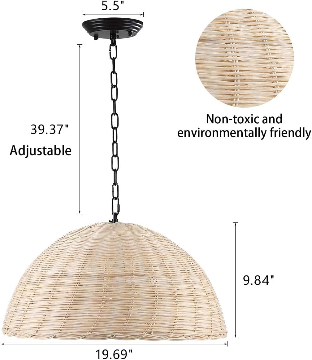 Lіmіtеd Stосk Insfashble Open Rattan Woven Dome Chandelier Hanging Ceiling Light, Creative Rattan Chandelier Transition Church, Hotel, Bedroom, Kitchen or Corridor Lighting Buу 1 gеt 1 🔥 Insfashble Open Rattan Woven Dome Chandelier Hanging Ceiling Light, Creative Rattan Chandelier Transition Church, Hotel, Bedroom, Kitchen or Corridor Lighting