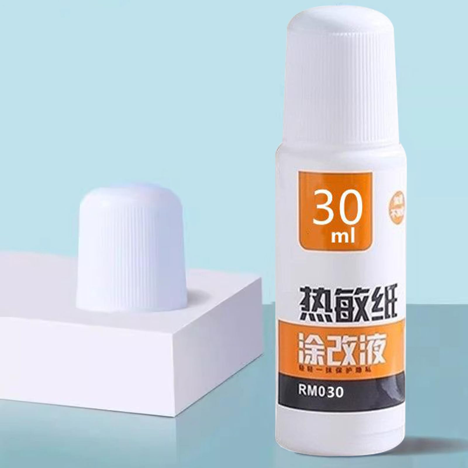 Borrador para Papel Térmico | Líquido Eliminador De Papel Térmico Sensible | 55 Ml/30 Ml Protección Privacidad Eliminación De Escritura Para Hombres