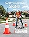 BATTIFE 6 Pack 28 Inch Traffic Safety Cones with Reflective Collars, Heavy Duty Orange Parking Cones for Road Construction and Traffic Control