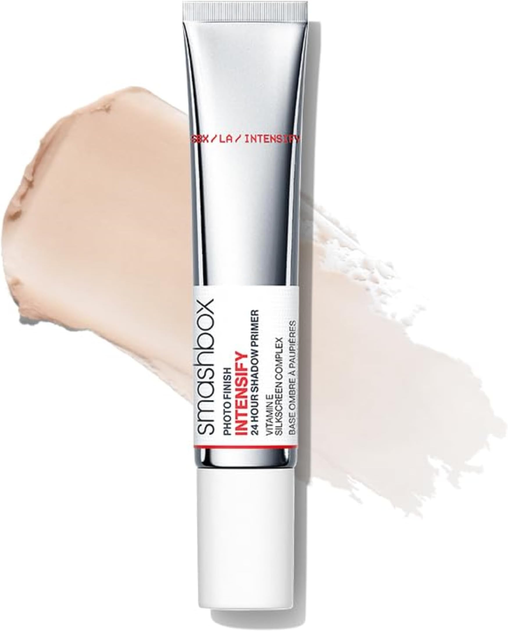 Photo Finish Intensify 24 Hour EyeShadow Primer | Nourishing, Long Lasting + Vitamin E for Eyeshadow Makeup, 0.34 Fl Oz