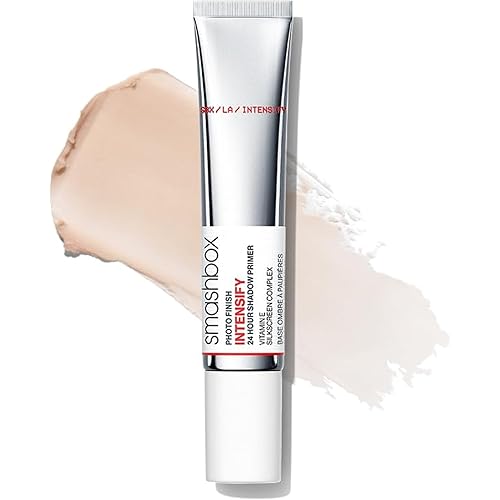 Smashbox Photo Finish Intensify 24 Hour EyeShadow Primer | Nourishing, Long Lasting + Vitamin E for Eyeshadow Makeup, 0.34 Fl Oz