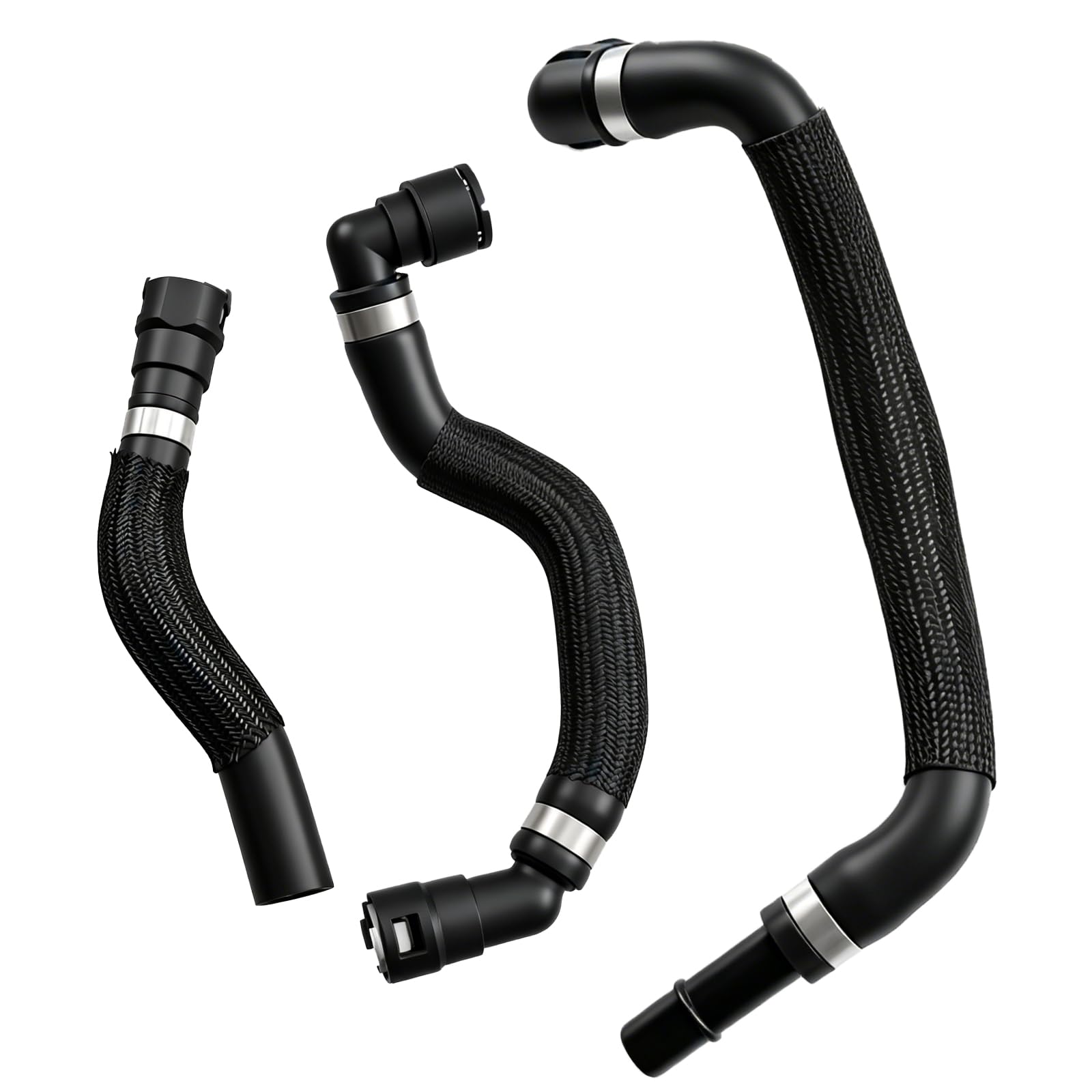 FUSCH Heater Hose Kit HVAC Heater Connector Compatible with Jeep Cherokee 2014-2018 / Chrysler 200 2015-2017 Replace#: 68199254AB 68199254AA 68104972AA 52014624AA 68192082AA