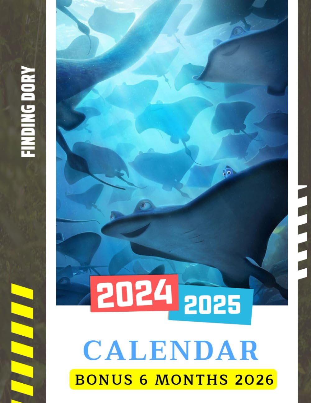 Calendar 2024 - 2025: Eco Friendly, Jan 2024 to Jun 2026, 30 Months, 17" x 11" Opened, Thick & Sturdy Paper, Great Gift For Beloved Fan, Canada Public Holidays, Kalendar, Calendrier